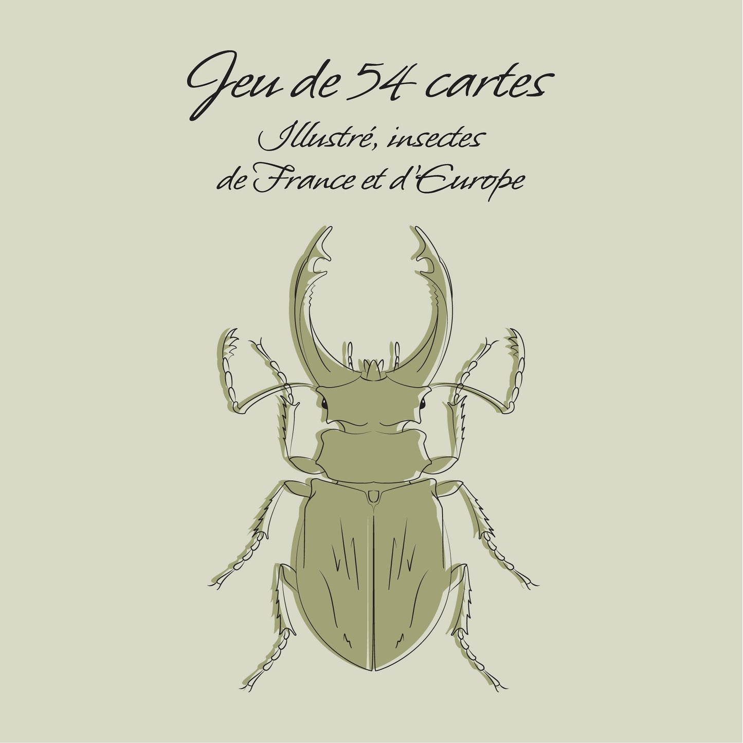 Jeu de 54 cartes, Insectes